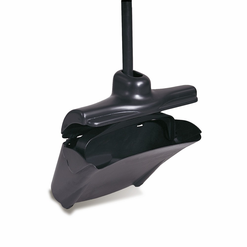 Product image: Rubbermaid® long-handled dustpan, with lid
